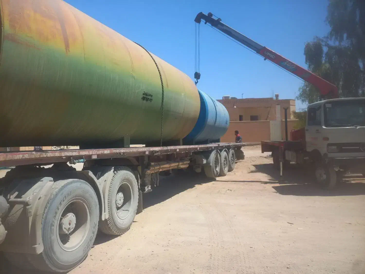 تانکر آماده بارگیری ۲۰و۳۰و۵۰و۱۰۰ ورق سیاه وسفید|مصالح و تجهیزات ساختمان|آباده, |دیوار