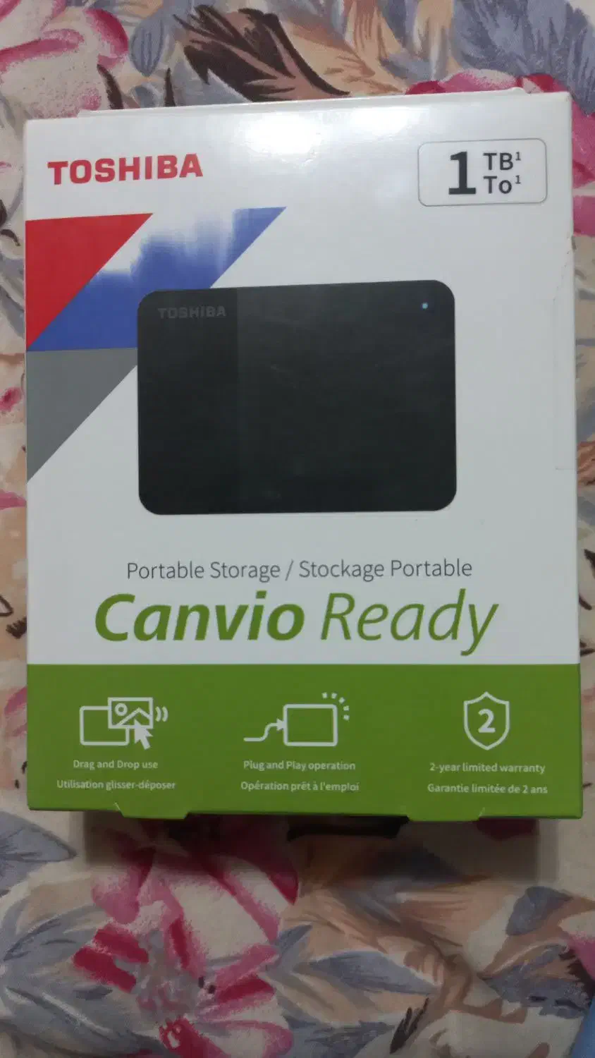 هارد اکسترنال توشیبا ۱ ترابایت Canivo Ready|قطعات و لوازم جانبی رایانه|اصفهان, بیدآباد|دیوار