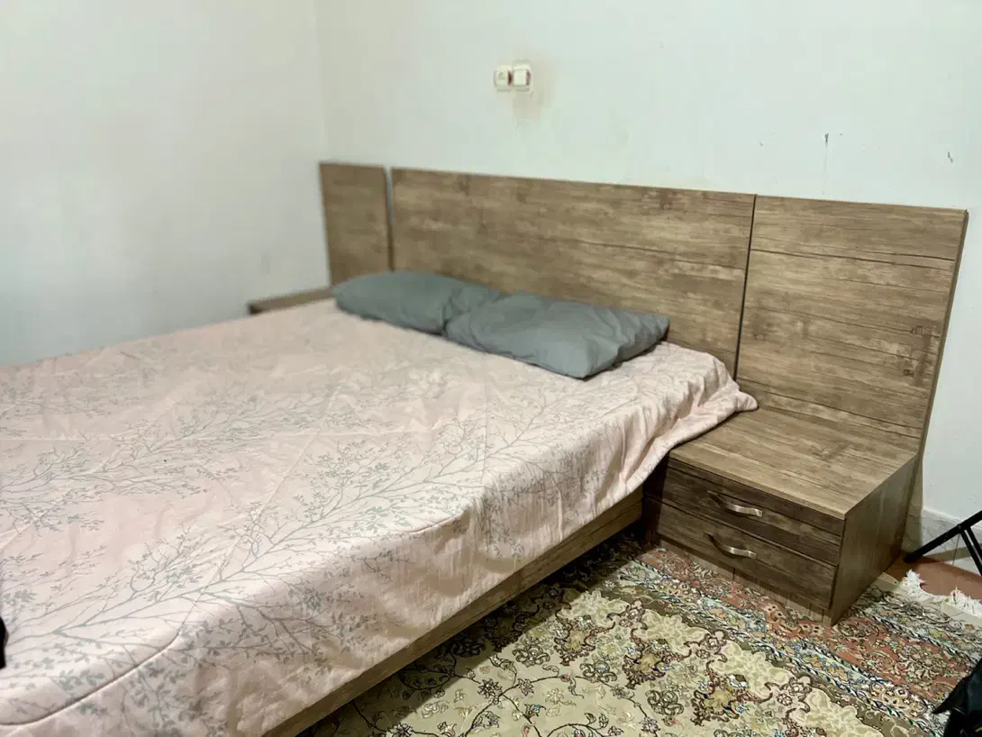 سرویس خواب دو نفره|تخت و سرویس خواب|قائن, |دیوار