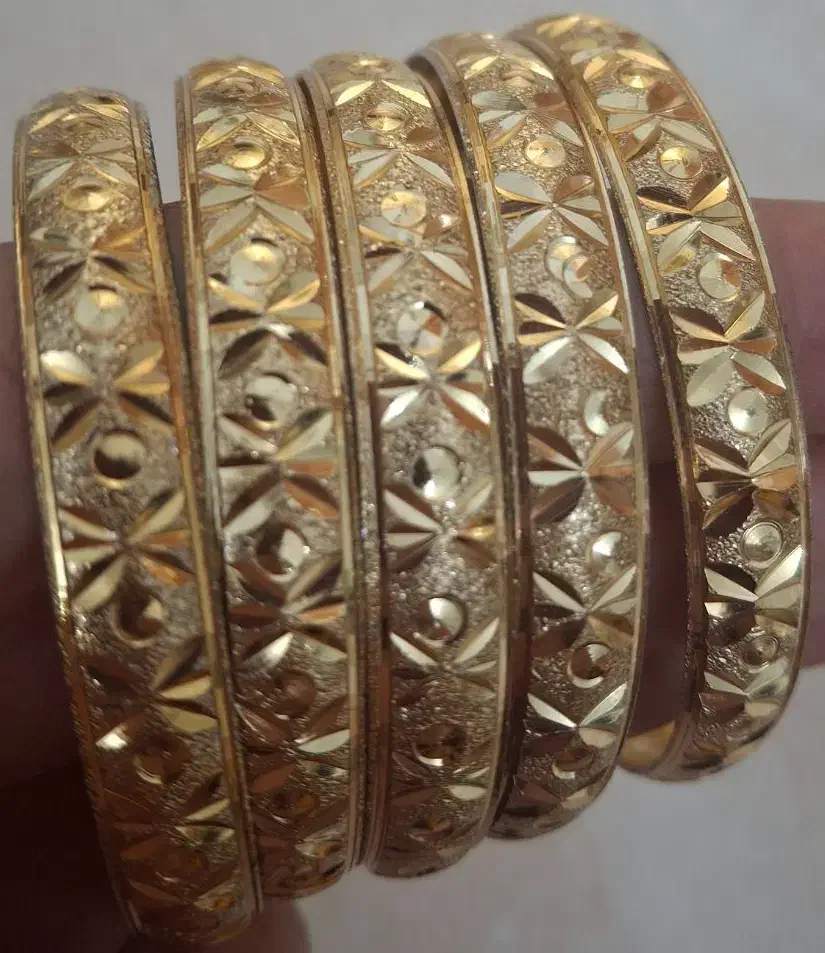 پنج عدد النگو طلاروس هدیه روز مادر .یلدا|بدلیجات|نیشابور, بزرگمهر|دیوار