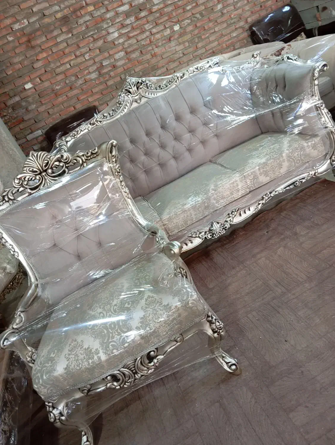 مبل سلطنتی اعیانی کلاسیک اکبندصفر|مبلمان خانگی و میز عسلی|میاندوآب, |دیوار