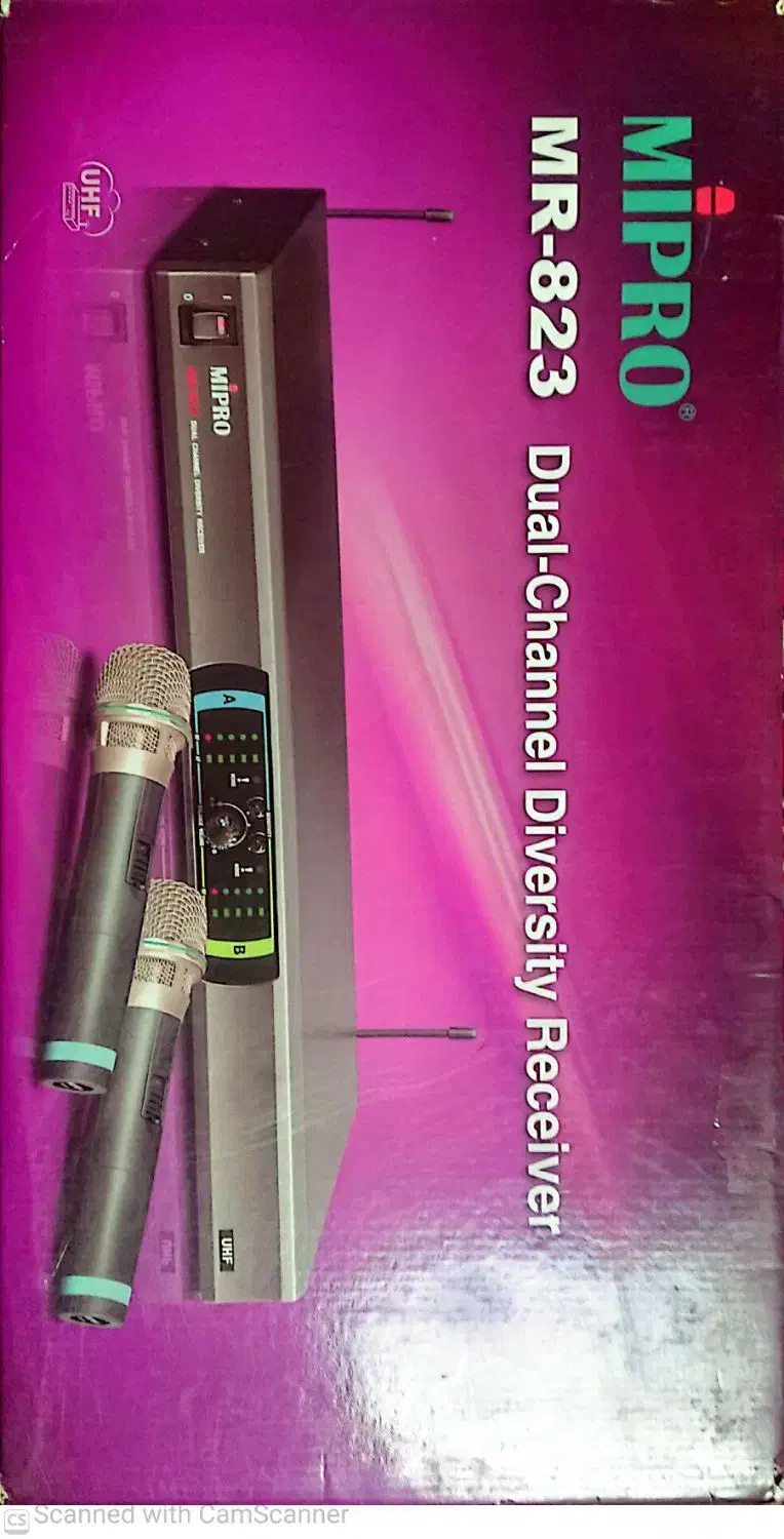 میکروفن دوتایی بی سیم Mipro|صوتی و تصویری|حمیدیا, |دیوار