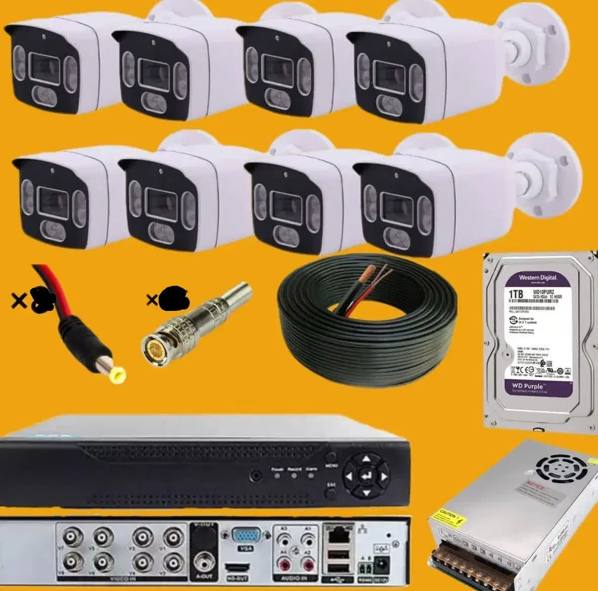 ٪*خانه و کسب‌وکار شما««سیستم دوربین مداربسته|دوربین مداربسته|سمنان, |دیوار