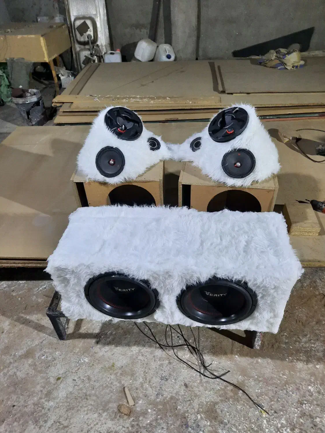 تخته ۳ سه بعدی طاقچه حجمی باکس ساب جعبه|قطعات یدکی و لوازم جانبی|مشهد, توس (بلوار توس)|دیوار