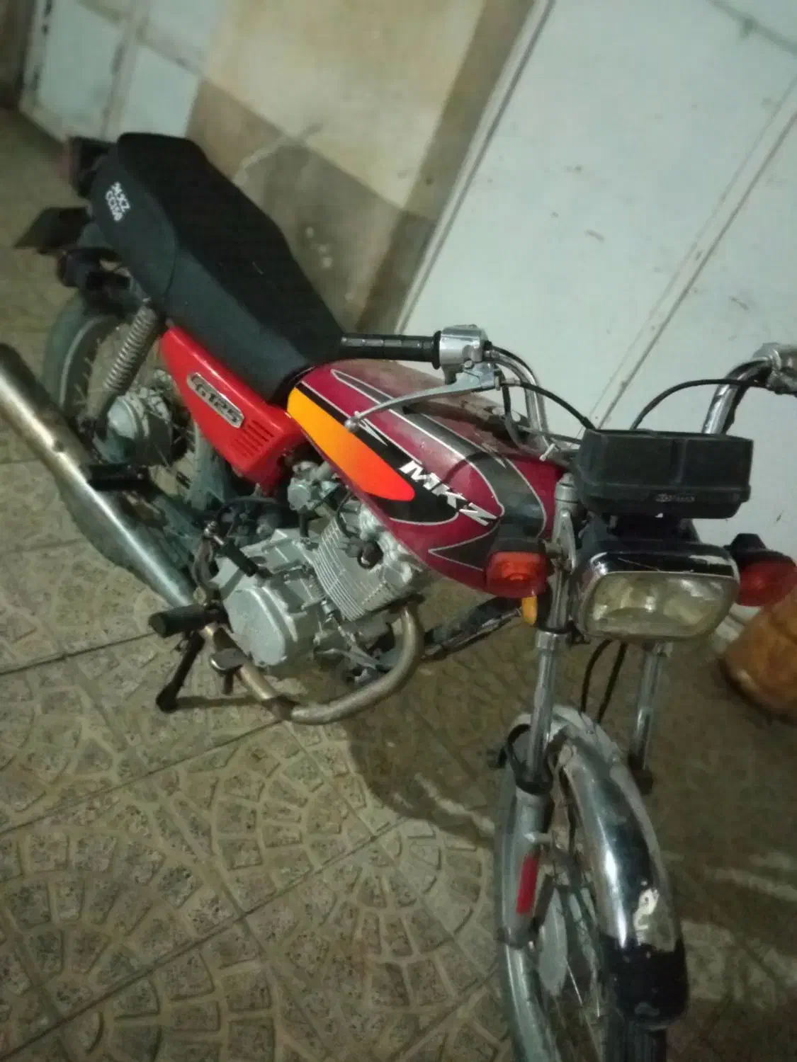 موتور مدل 88 موتور سالم تایر ها سالم ظاهر عالی|موتورسیکلت|نقده, |دیوار