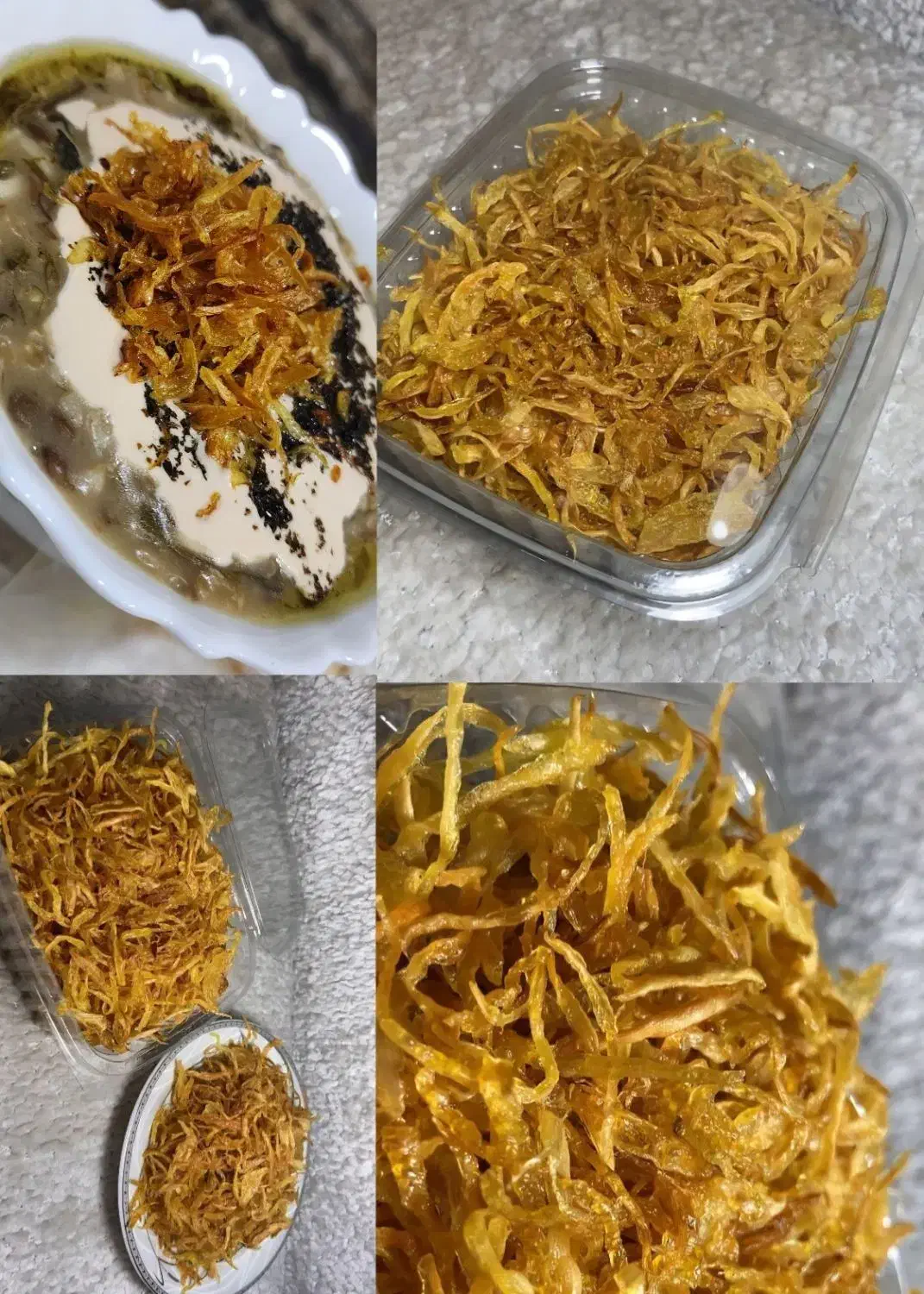 پیاز داغ خانگی ترد و کاغذی|خوردنی و آشامیدنی|یزد, |دیوار