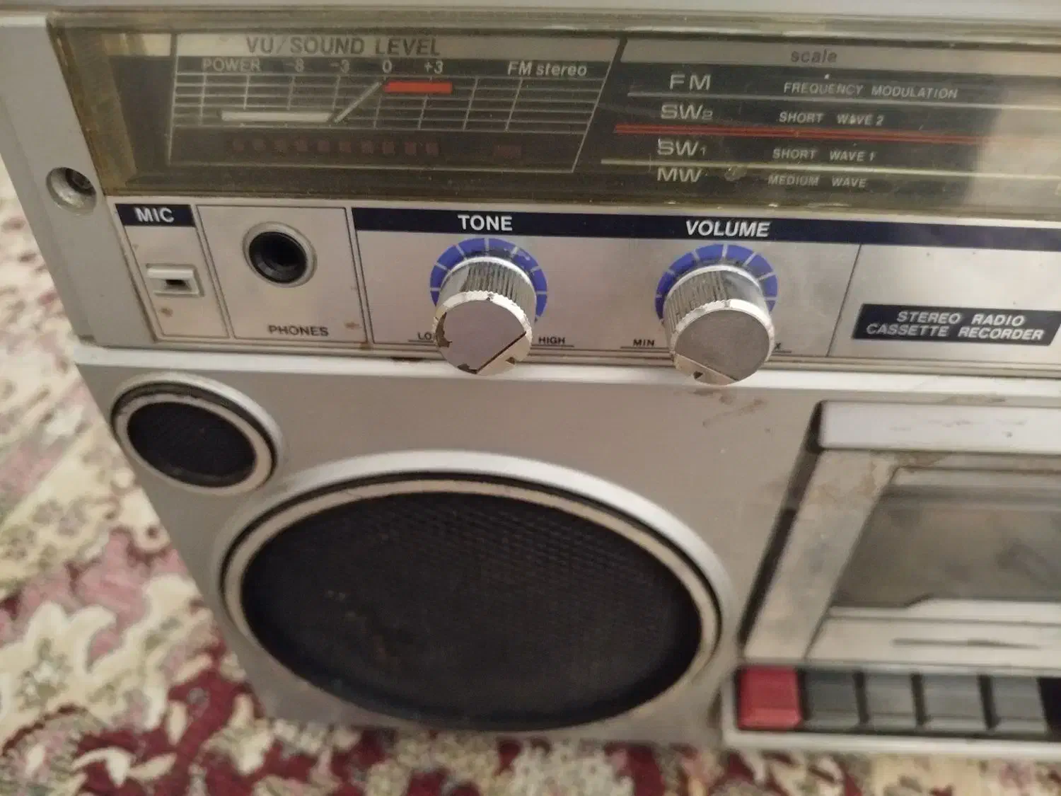 رادیو ضبط استریو سانیو سالم|سیستم صوتی خانگی|کاشمر, |دیوار