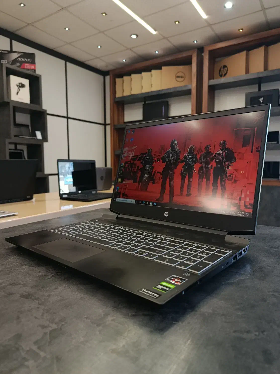لپتاپ گیمینگ و رندریگ HP Pavilion Gaming 15|رایانه همراه|قم, صفائیه|دیوار