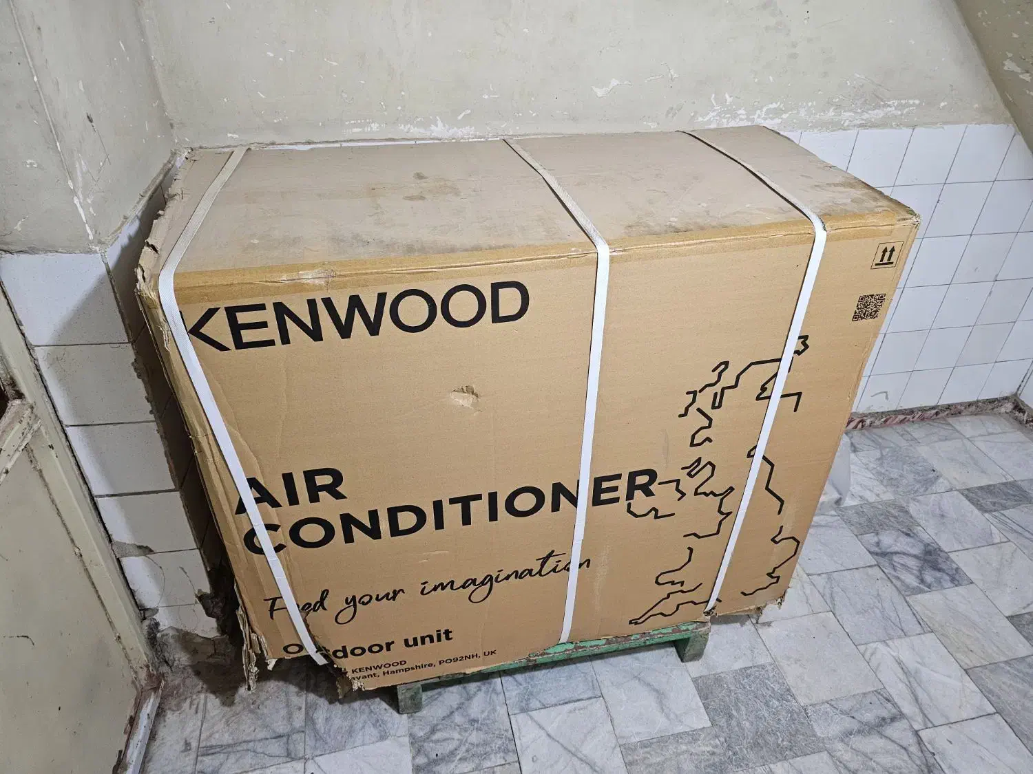 اسپیلت دو تکه ۲۰۰۰۰ سرمایشی کن وود|کولر گازی و فن‌کوئل|یزد, |دیوار