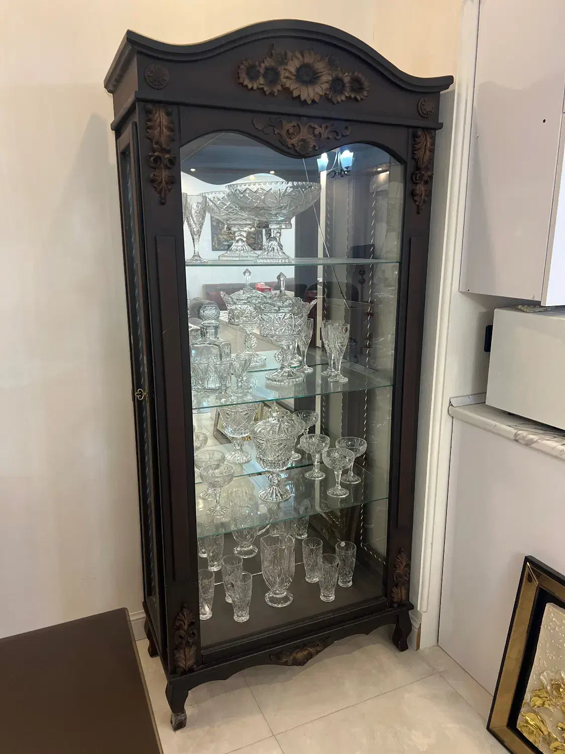 ویترین چوبی|بوفه، ویترین، کنسول|تنکابن, |دیوار