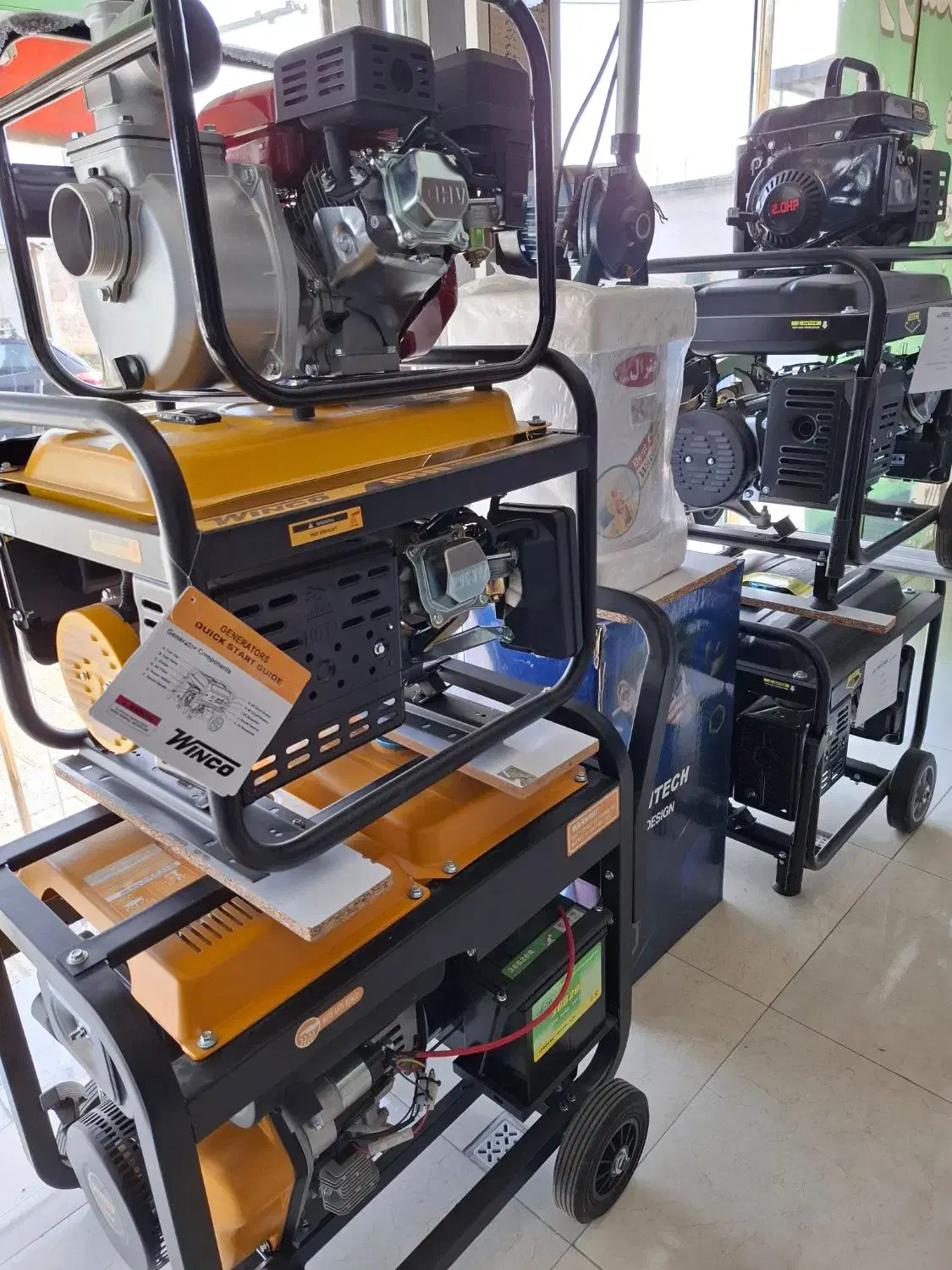 انواع موتور برق ۳تا۱۰ کیلووات|مصالح و تجهیزات ساختمان|بندر ترکمن, |دیوار