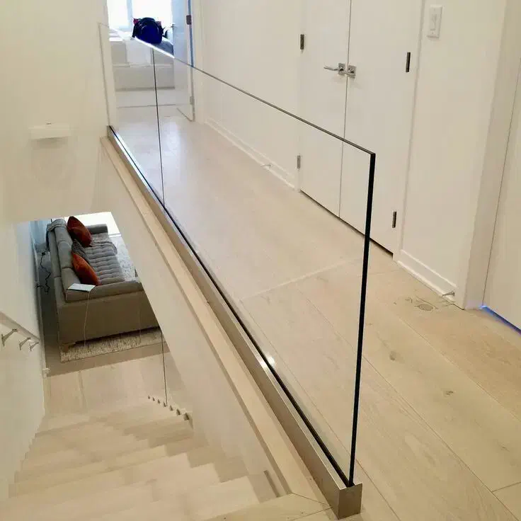 نرده شیشه ای حفاظ استیل|خدمات پیشه و مهارت|سلمانشهر, |دیوار