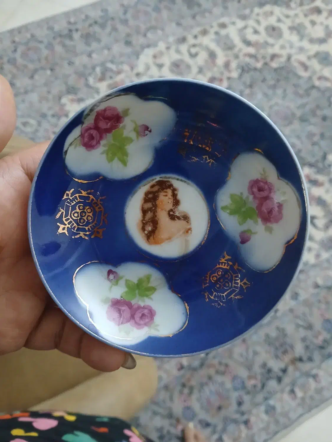 نعلبکی سرمه ای دیوار کوب|ظروف سرو و پذیرایی|تهران, شهمیرزادی|دیوار