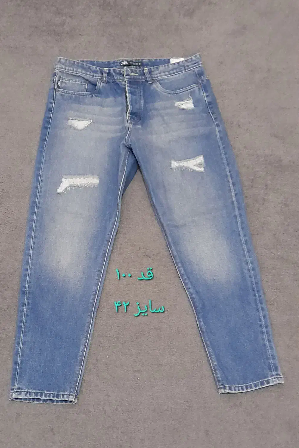 شلوار لی مردانه سایز ۴۲|لباس|رباطکریم, رباطکریم|دیوار