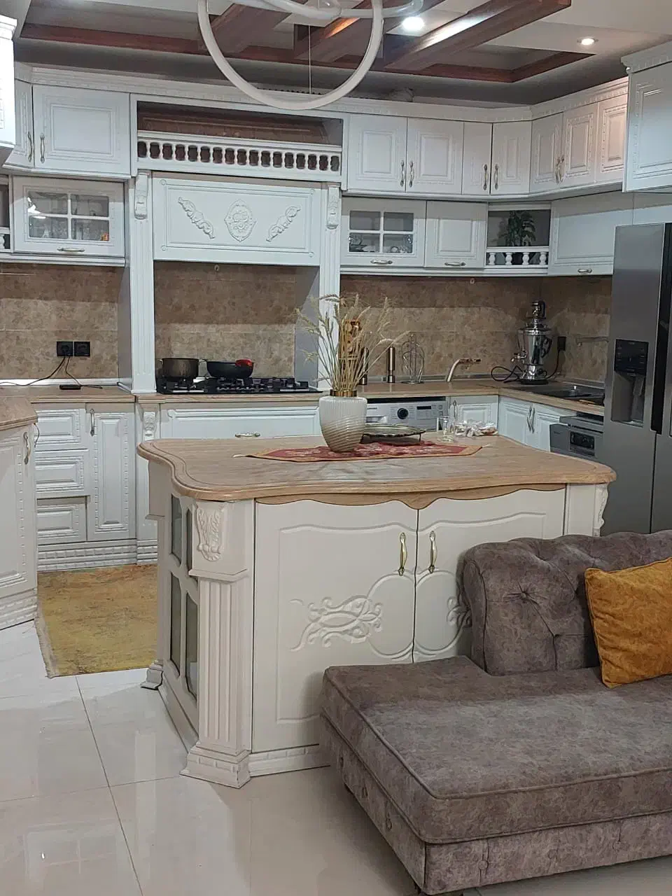 ۱۲۵متر خوش نقشه سالن پرده خور بدون تکرار