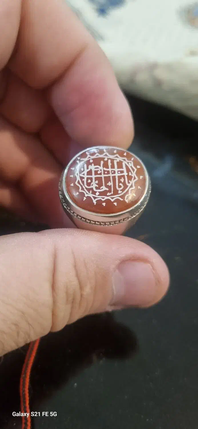 انگشتر یمنی کهنه فیروزه یاقوت تسبیح سندلوس و یسر|جواهرات|تهران, نیروی هوایی (پیروزی)|دیوار