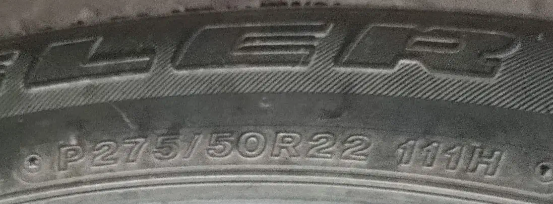 دو حلقه لاستیک درحدنو بریجستون275/50/22|قطعات یدکی و لوازم جانبی|کیش, |دیوار