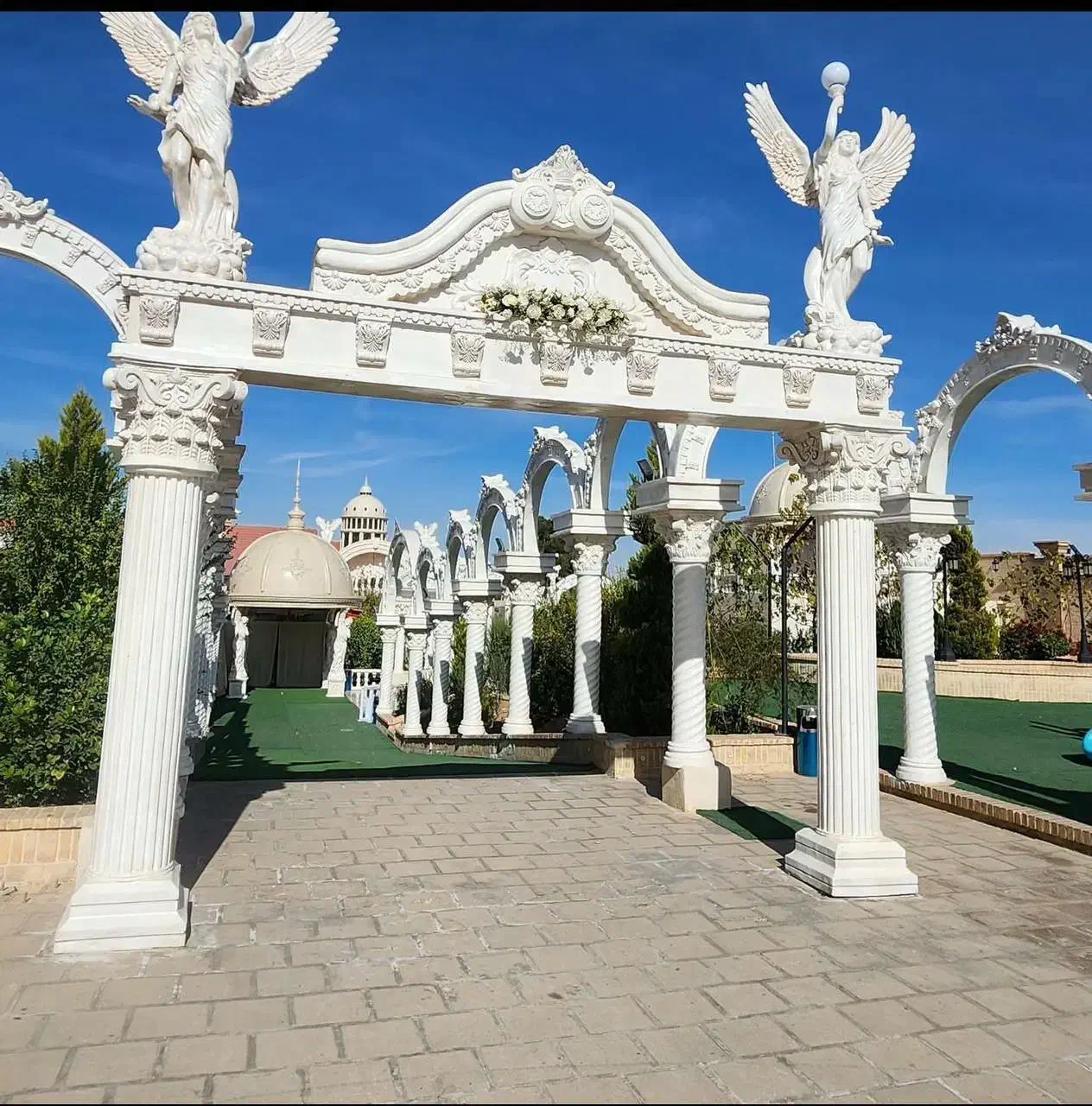 ساخت ورودی و فضای خاص آلاچیق، ستون، نما، آبنما|مصالح و تجهیزات ساختمان|تبریز, |دیوار