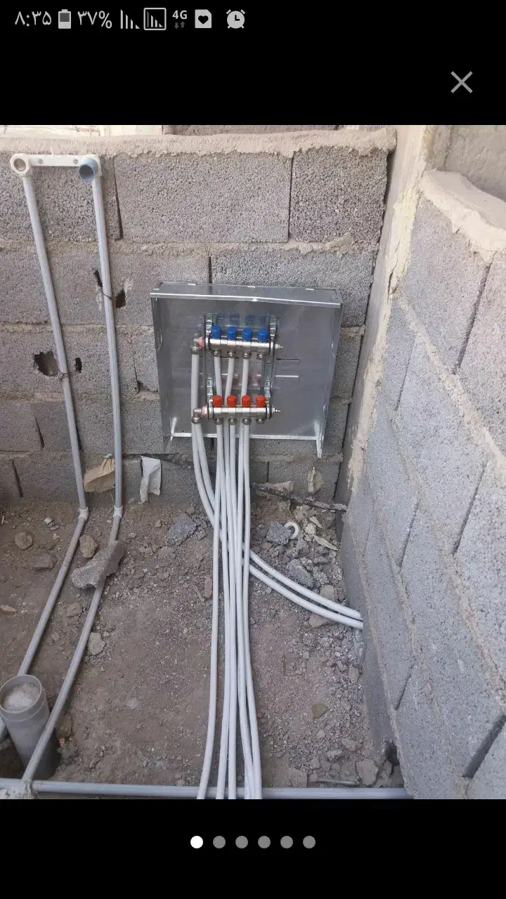 لوله کشی آب وفاضلاب و پنج لایه|خدمات پیشه و مهارت|اهواز, کمپلو جنوبی|دیوار