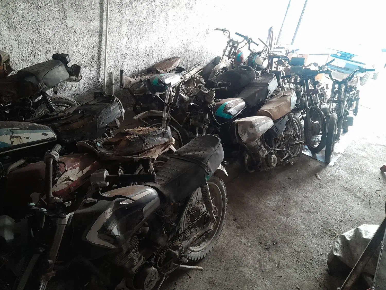 موتور مزایده|موتورسیکلت|خرمدره, |دیوار