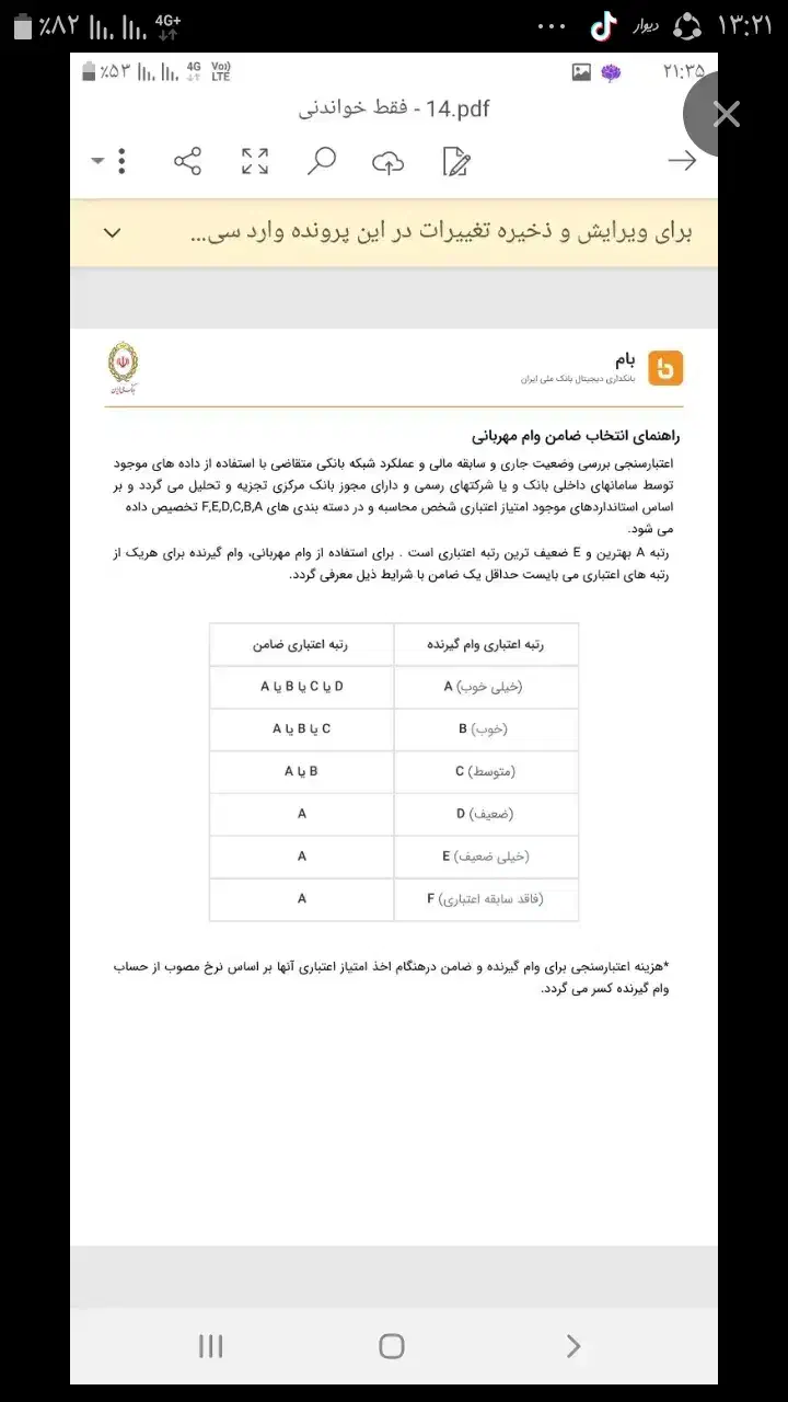 فروش وام ۱۳۰ میلیون|موبایل|پارس‌آباد, |دیوار