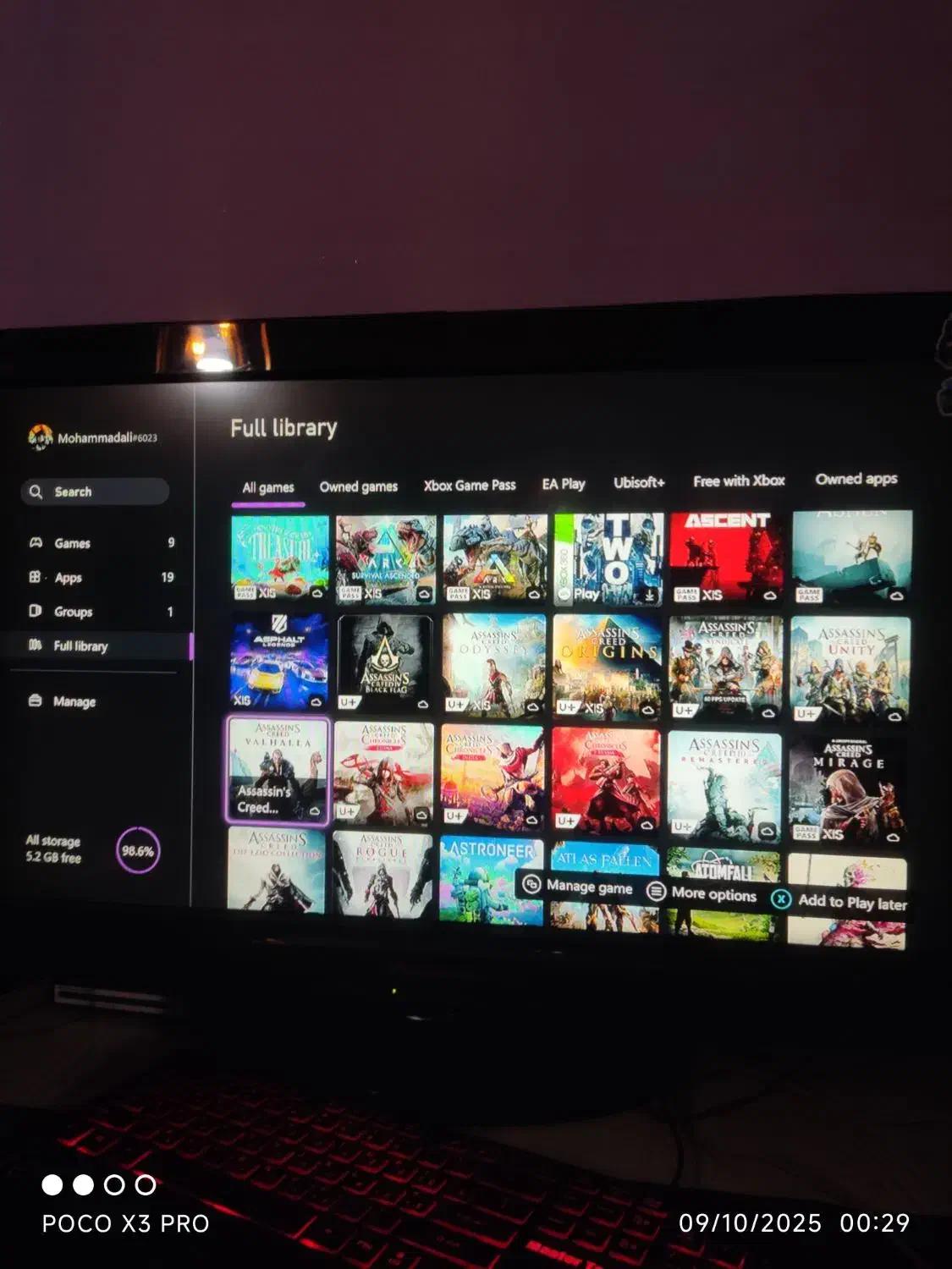 xbox service s 512gb نو|کنسول، بازی ویدئویی و آنلاین|کرج, حسین‌آباد|دیوار