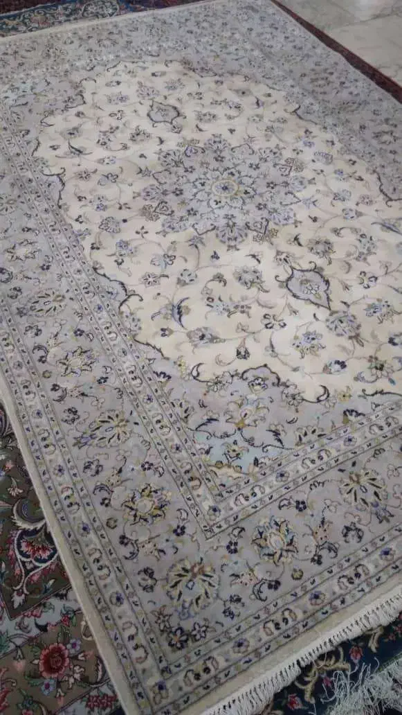 فرش 6 متری دستباف کارکرده در حد نو کاشان|فرش|قم, باجک یک|دیوار