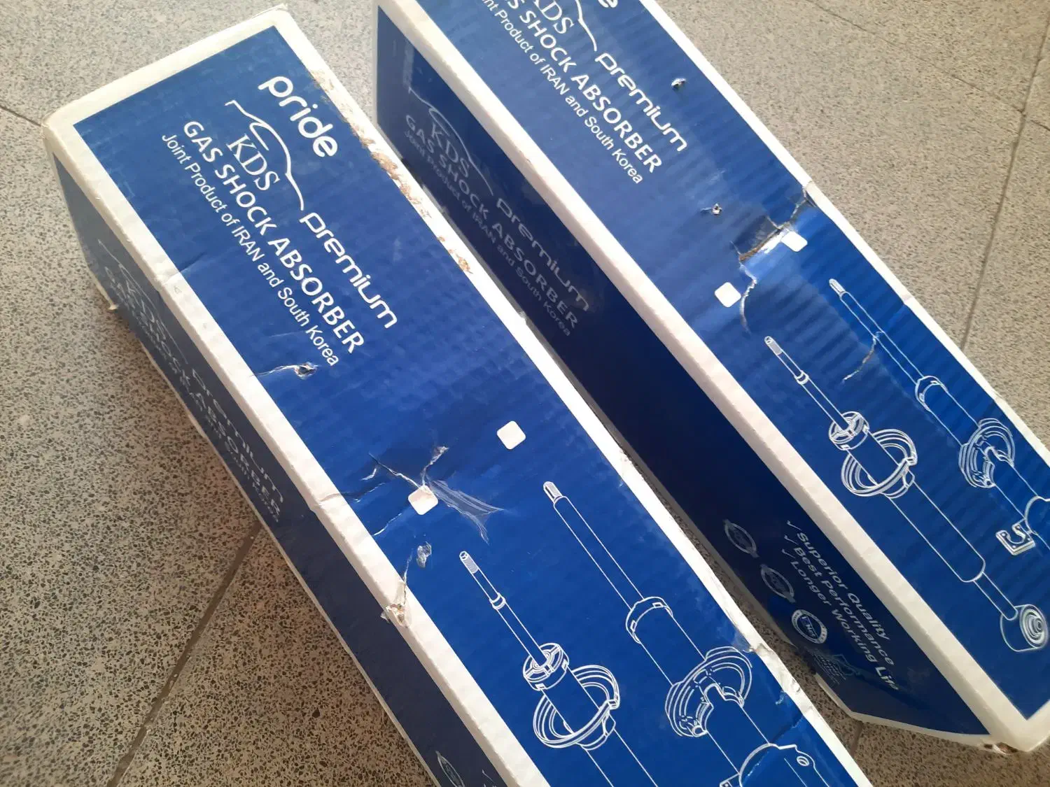 یک جفت کمک جلو پراید kds نو|قطعات یدکی و لوازم جانبی|یزد, |دیوار