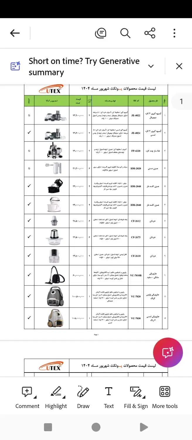 لوازم خانگی محصولات UTEX|اجاق گاز و لوازم برقی پخت‌وپز|ارومیه, |دیوار