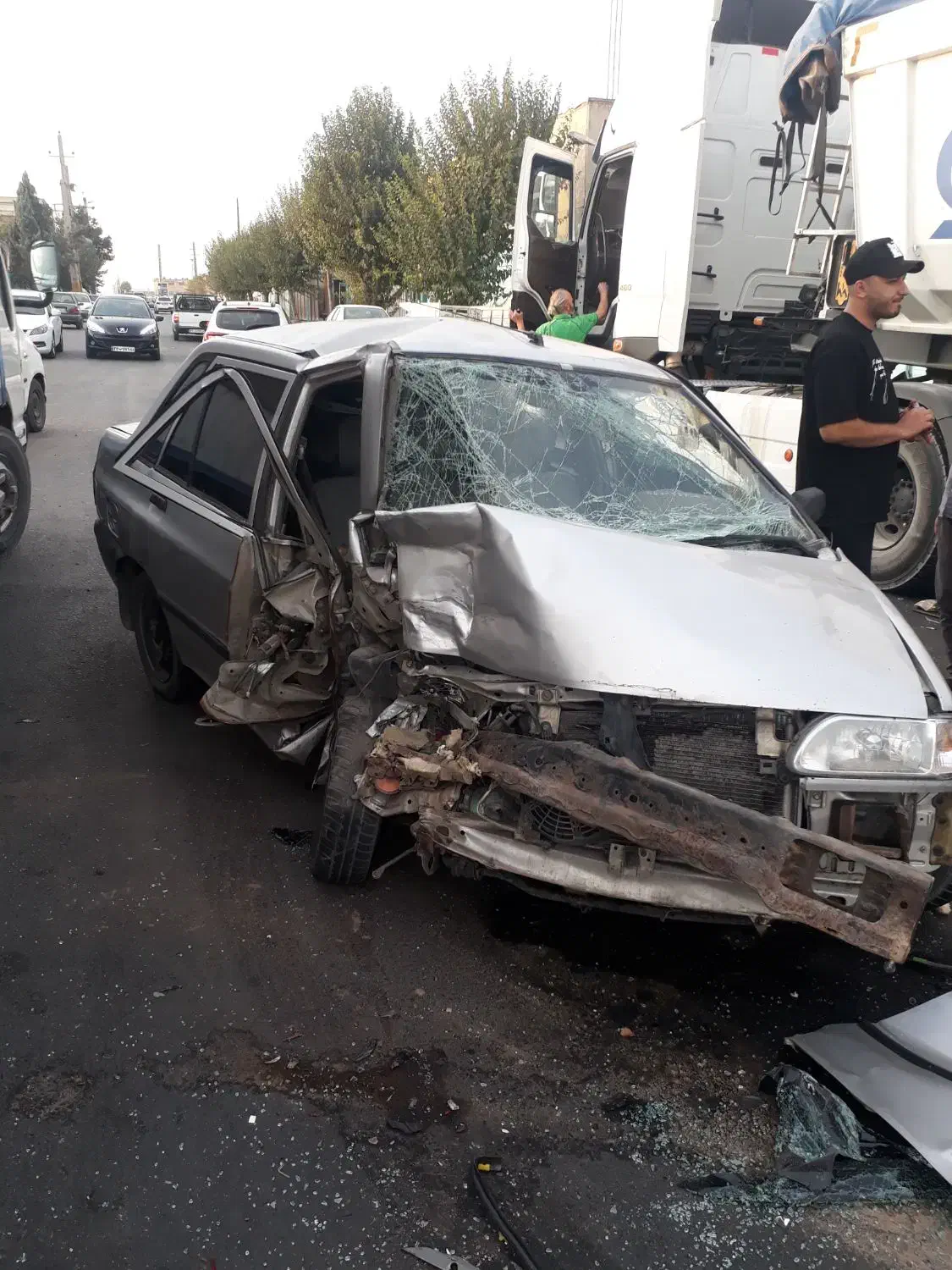 پراید تصادفی ۸۸ دوگانه شرکت|خودرو سواری و وانت|اسلامشهر, مظفریه|دیوار