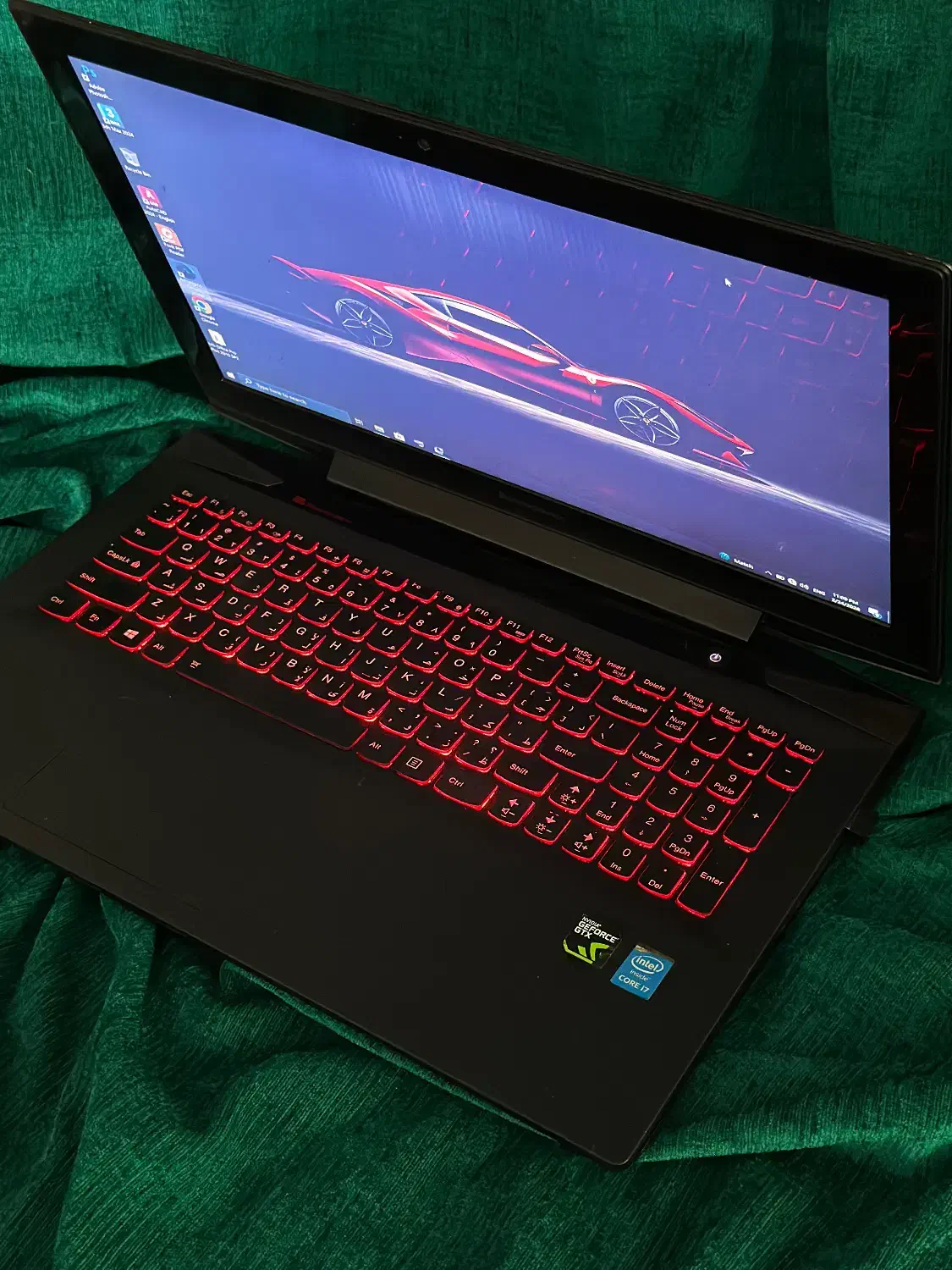 Lenovo gaming i7/256ssd/16GB/4GB|رایانه همراه|اندیشه, اندیشه فاز ۳|دیوار