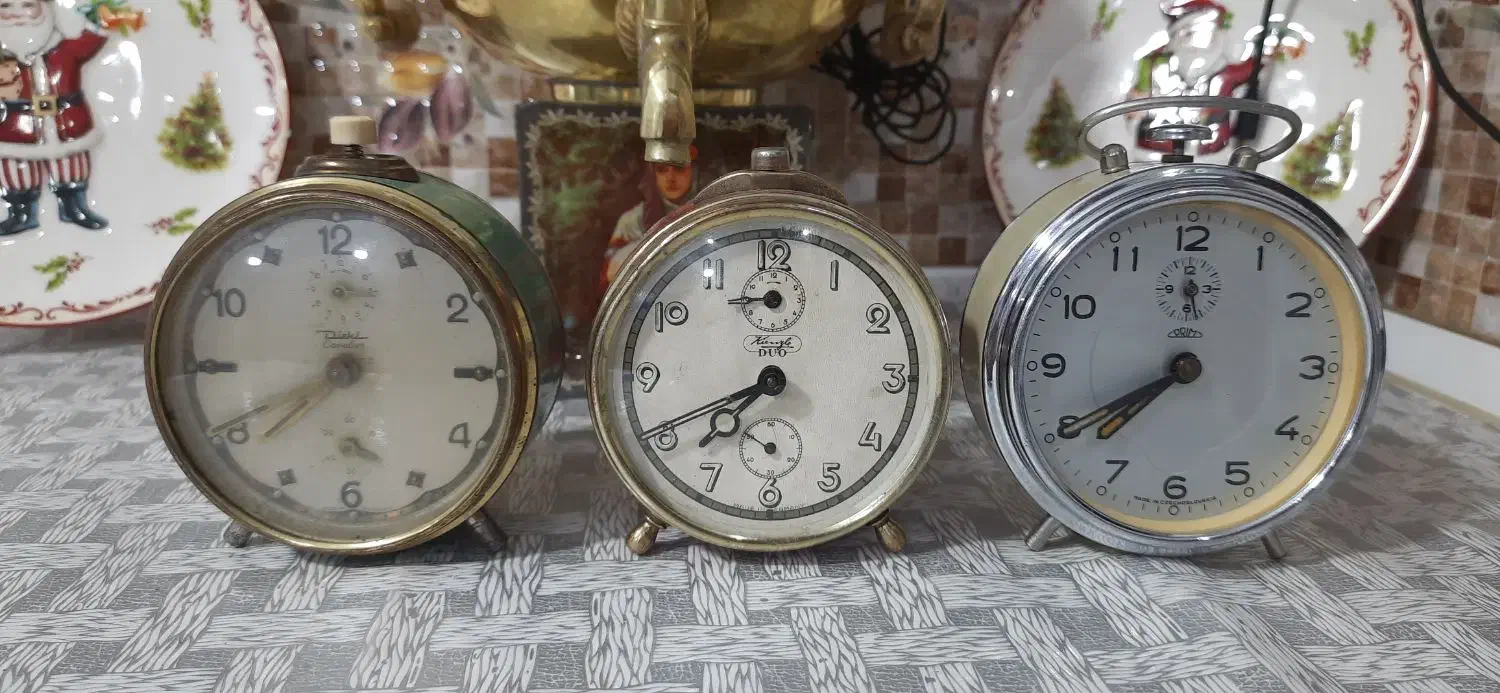 ساعت های رومیزی قدیمی آنتیک آلمانی|ساعت دیواری و تزئینی|مشکیندشت, |دیوار