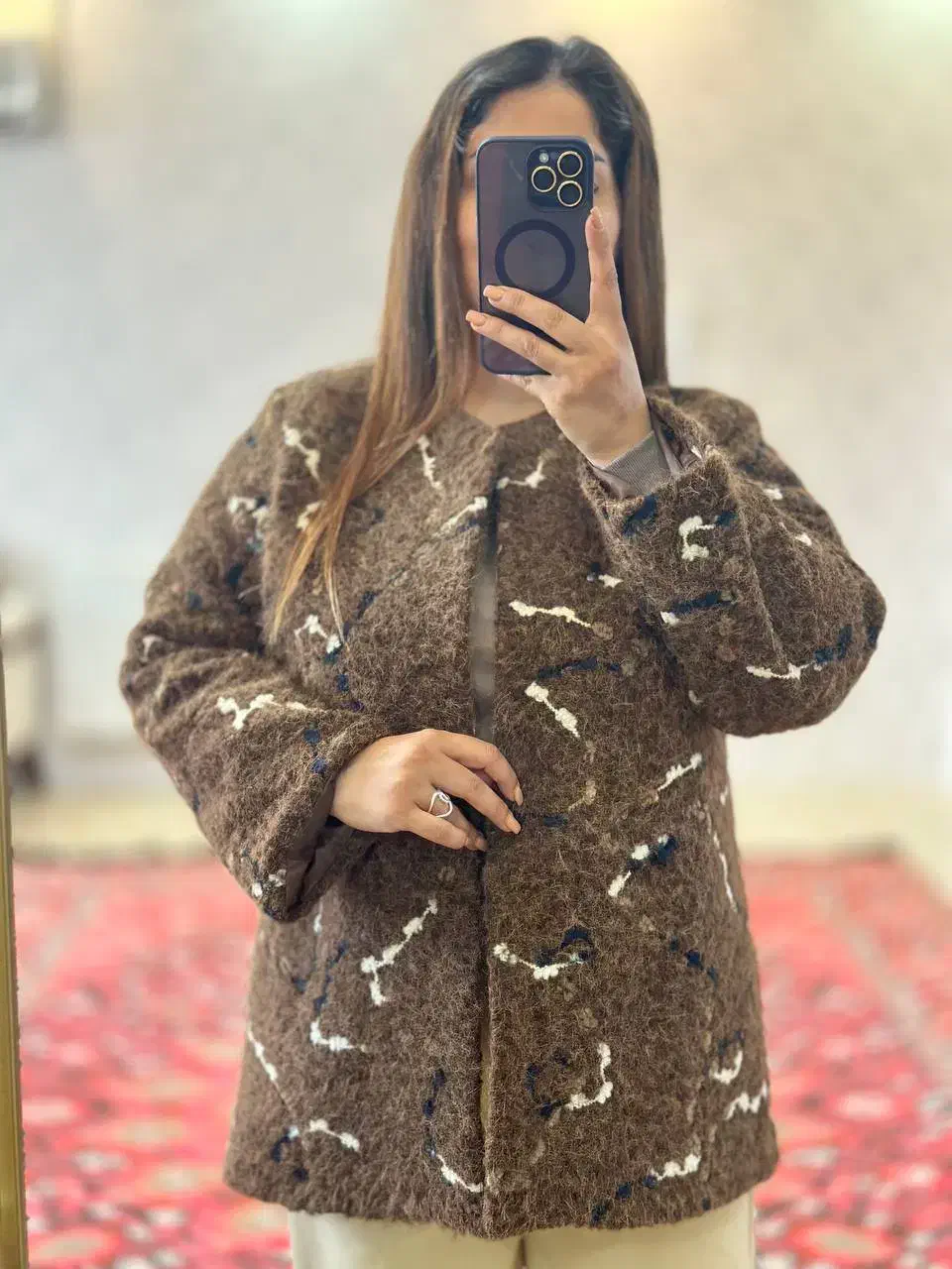 کت   جنس پارچه کچه دوخت مزونی در ۲ سایز قیمت ۲۱۰۰|لباس|آستانه اشرفیه, |دیوار