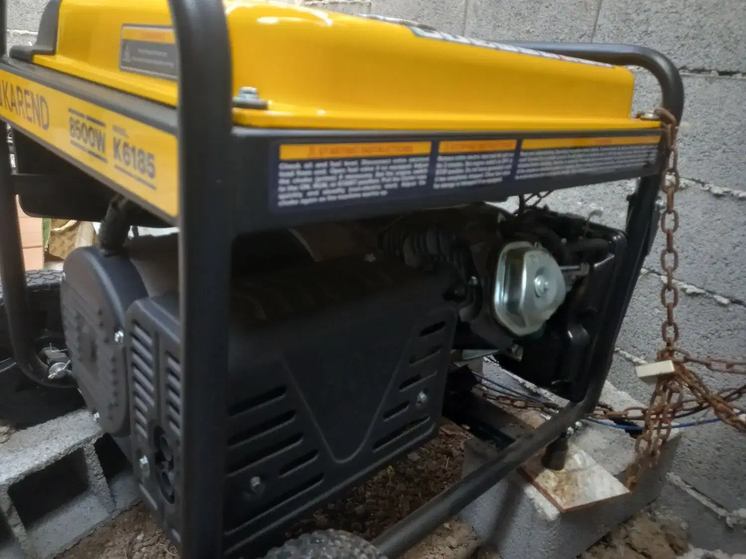 موتر برق ۸نیم کیلو وات تمام مس|ابزارآلات|رامسر, |دیوار