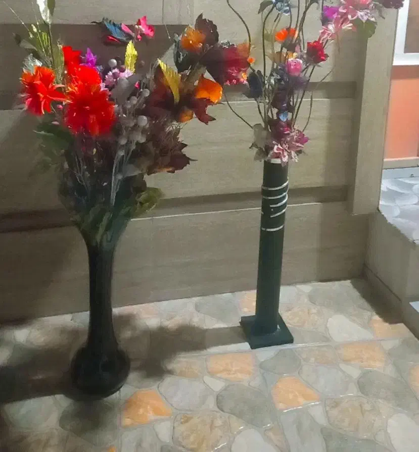 دوتا گلدان|گل مصنوعی|اندیمشک, |دیوار