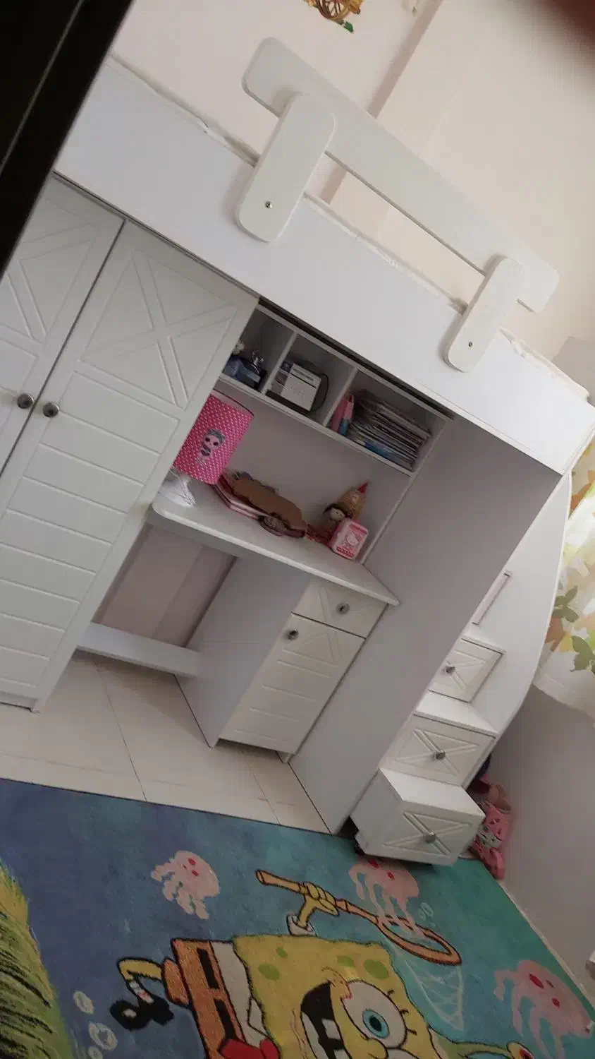 سرویس خواب نوجوان مدل طبقه ای درحدنو|اسباب و اثاث بچه|مشهد, سرافرازان|دیوار