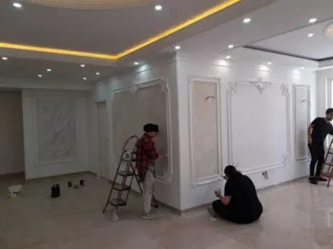 لکه گیری گچکاری|خدمات پیشه و مهارت|سمنان, |دیوار