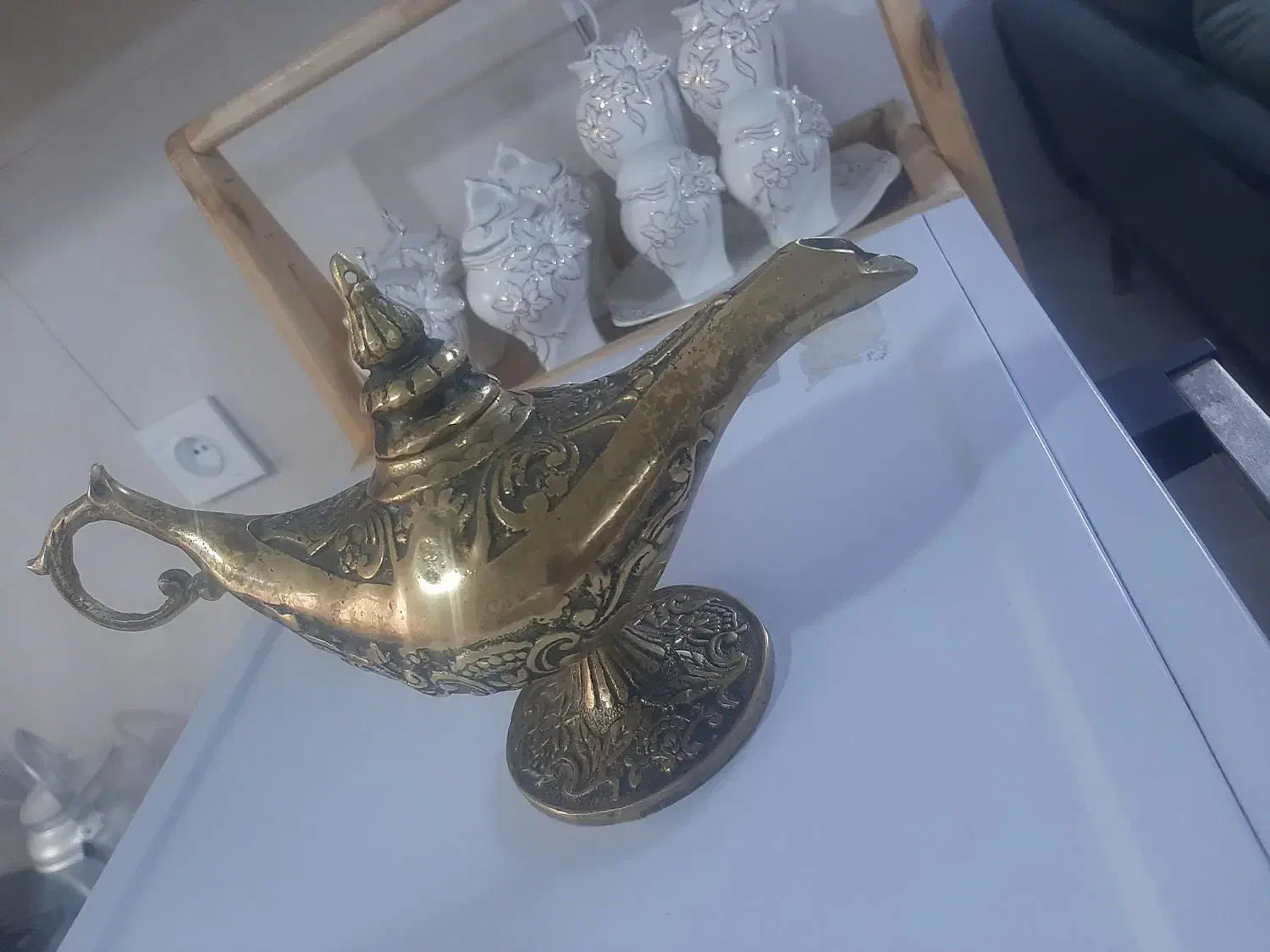 چراغ جادو برنجی|کلکسیون اشیاء عتیقه|تهران, دولتخواه شمالی|دیوار