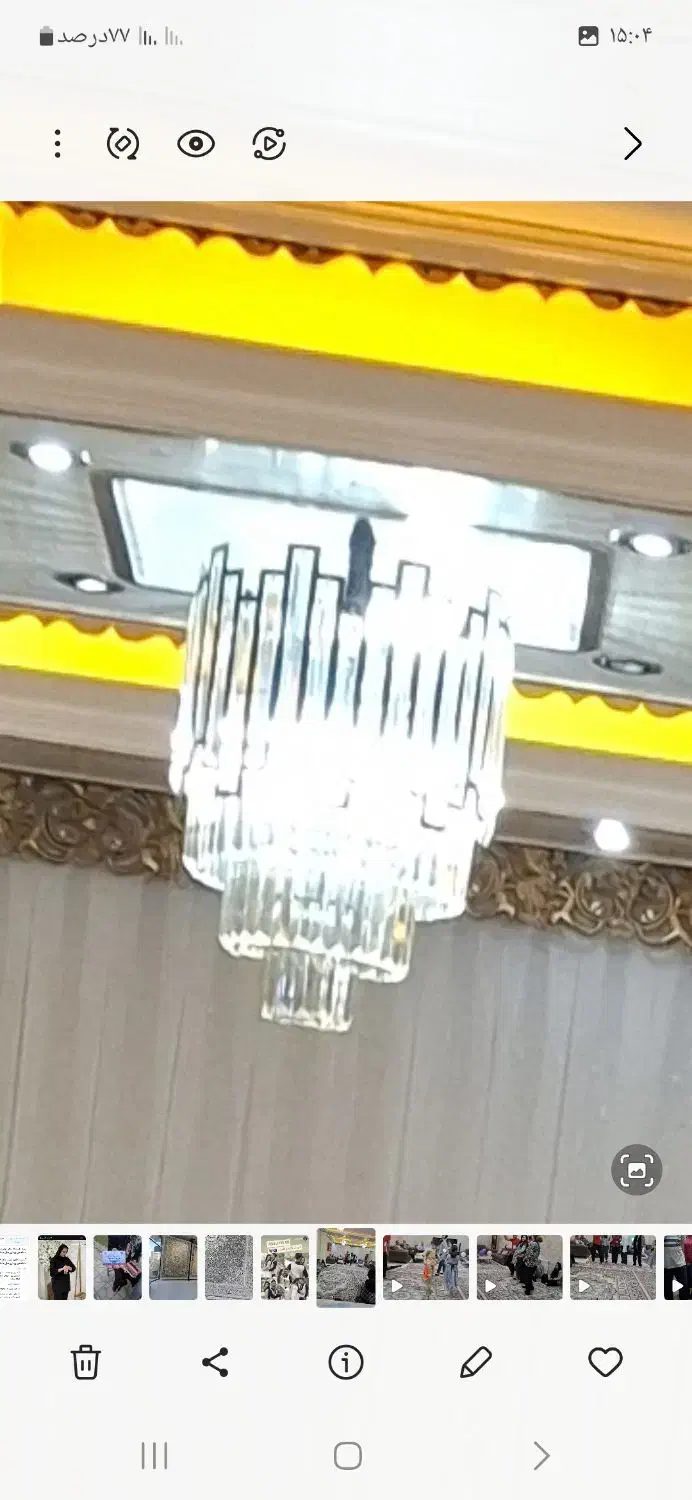 ۴عدد لوستر در حدنو|لوستر و چراغ آویز|کرمانشاه, |دیوار