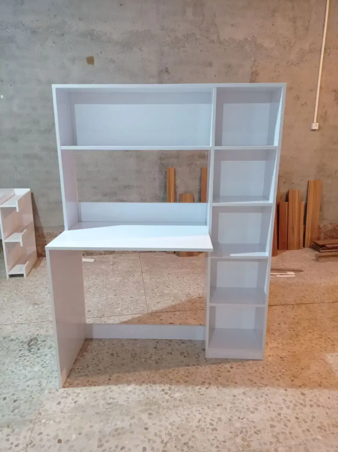 میز تحریر/کتابخانه دار/میزمطالعه مدل آریا|میز تحریر و کامپیوتر|تبریز, |دیوار