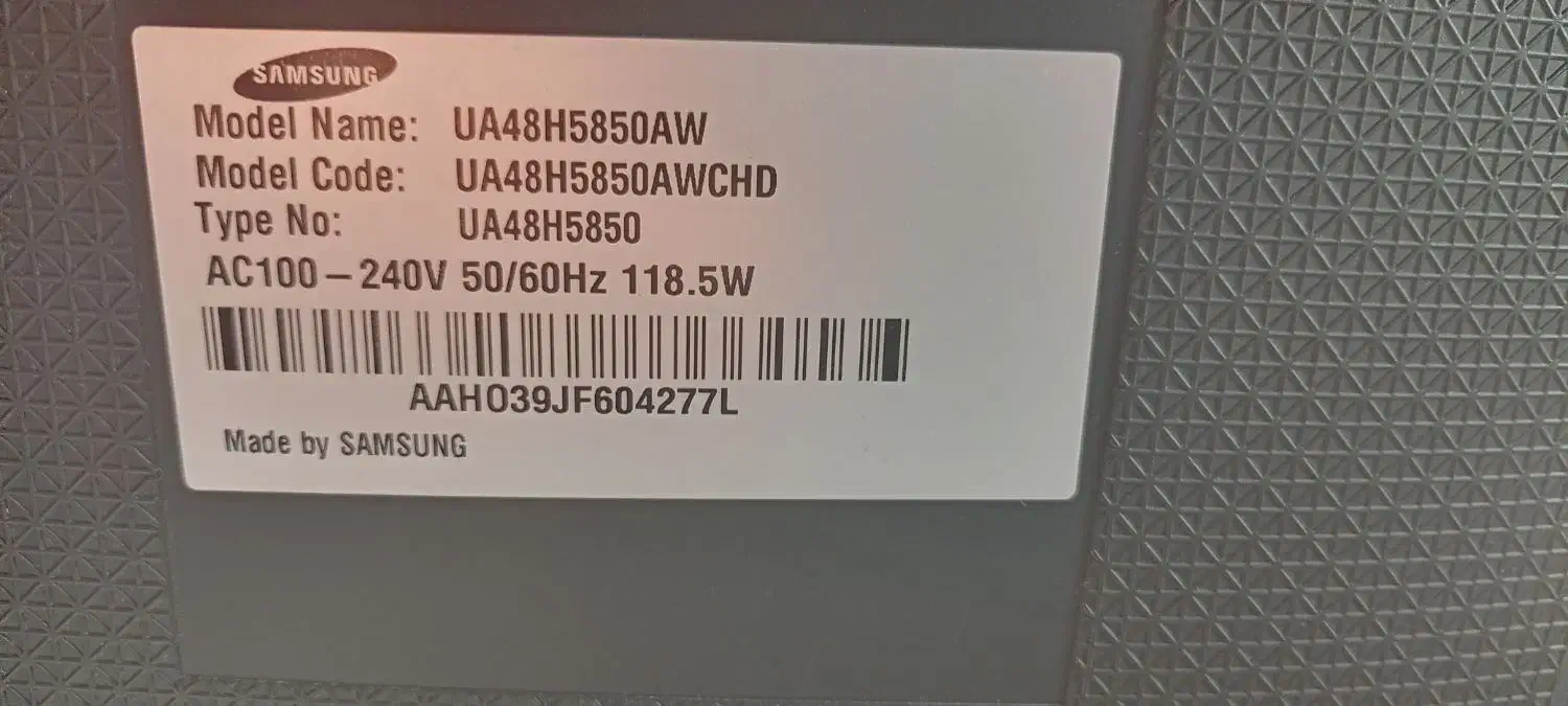 تلویزیون سامسونگ|تلویزیون و پروژکتور|تبریز, |دیوار