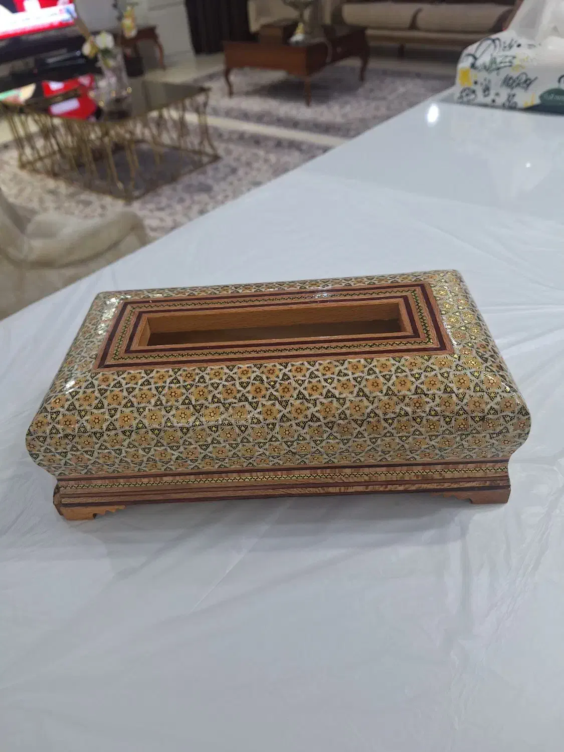 جادستمال منبت کاری شده|صنایع دستی و سایر لوازم تزئینی|فردیس, شهرک شهید حسینی|دیوار