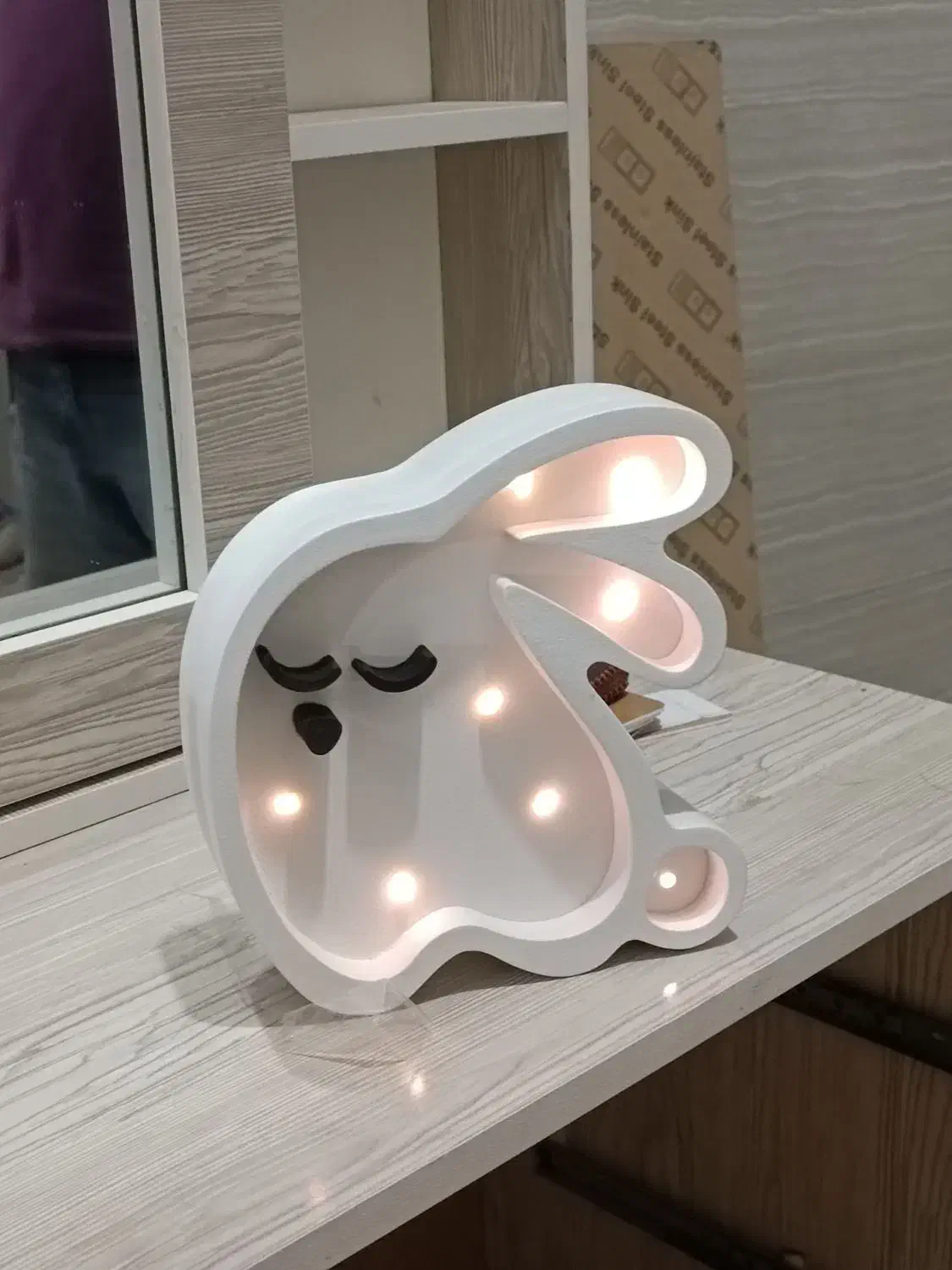 چراغ خواب طرح فیل و خرگوش پر‌د‌اخت د‌ر‌ب منز‌ل|اسباب و اثاث بچه|تهران, الهیه|دیوار