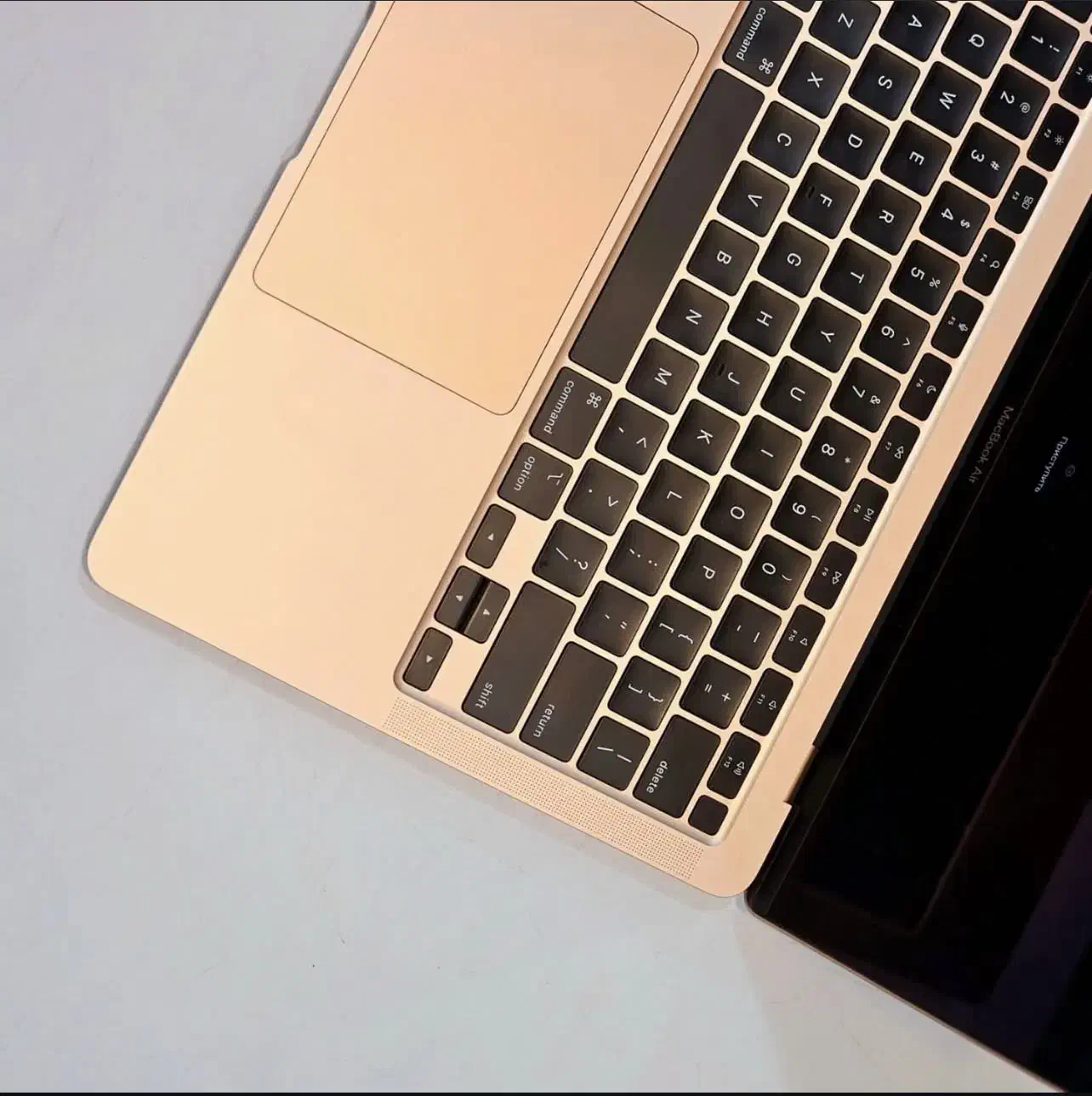 مک بوک ایر ۲۰۱۸ - Macbook Air 2018 I5 8G 128G Gold|رایانه همراه|مشهد, ارشاد|دیوار