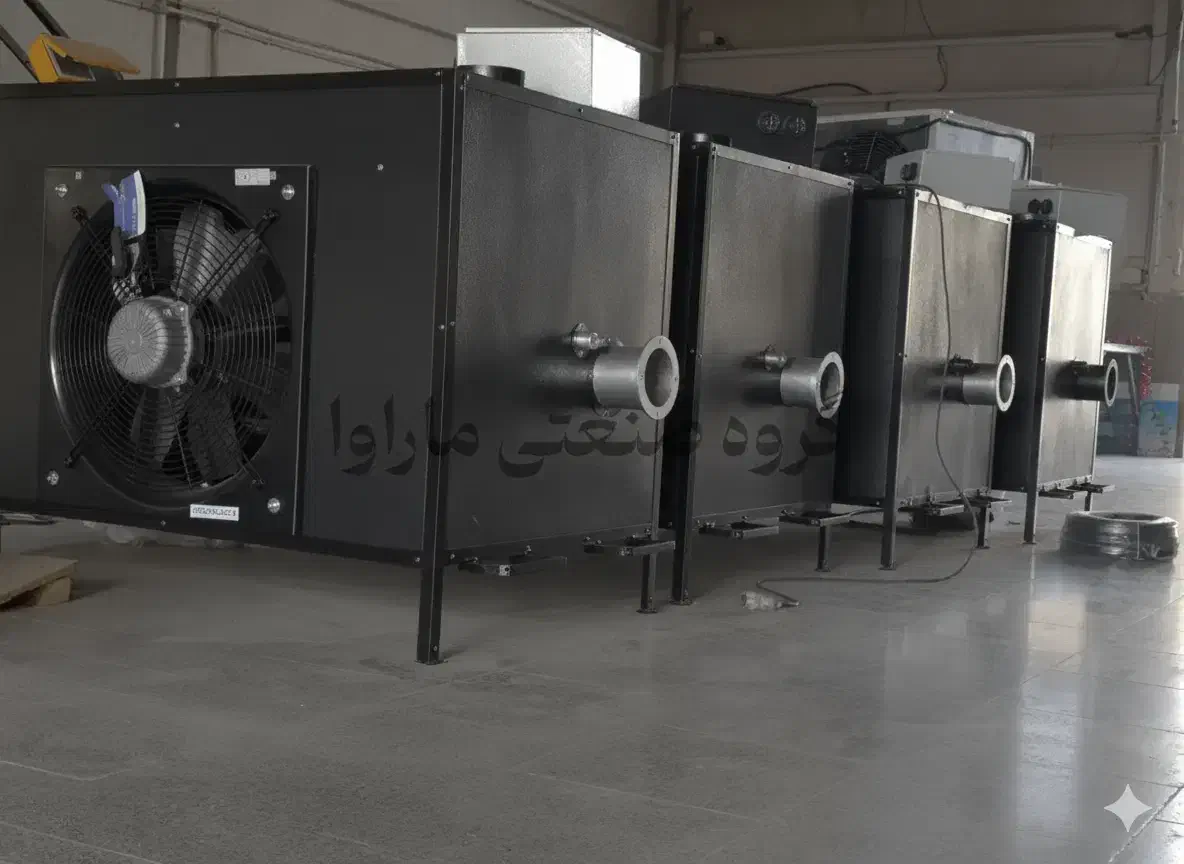 دستگاه هیتر بخاری گلخانه کابینتی سالن برقی گازی250|ماشین‌آلات صنعتی|تهران, خاوران|دیوار