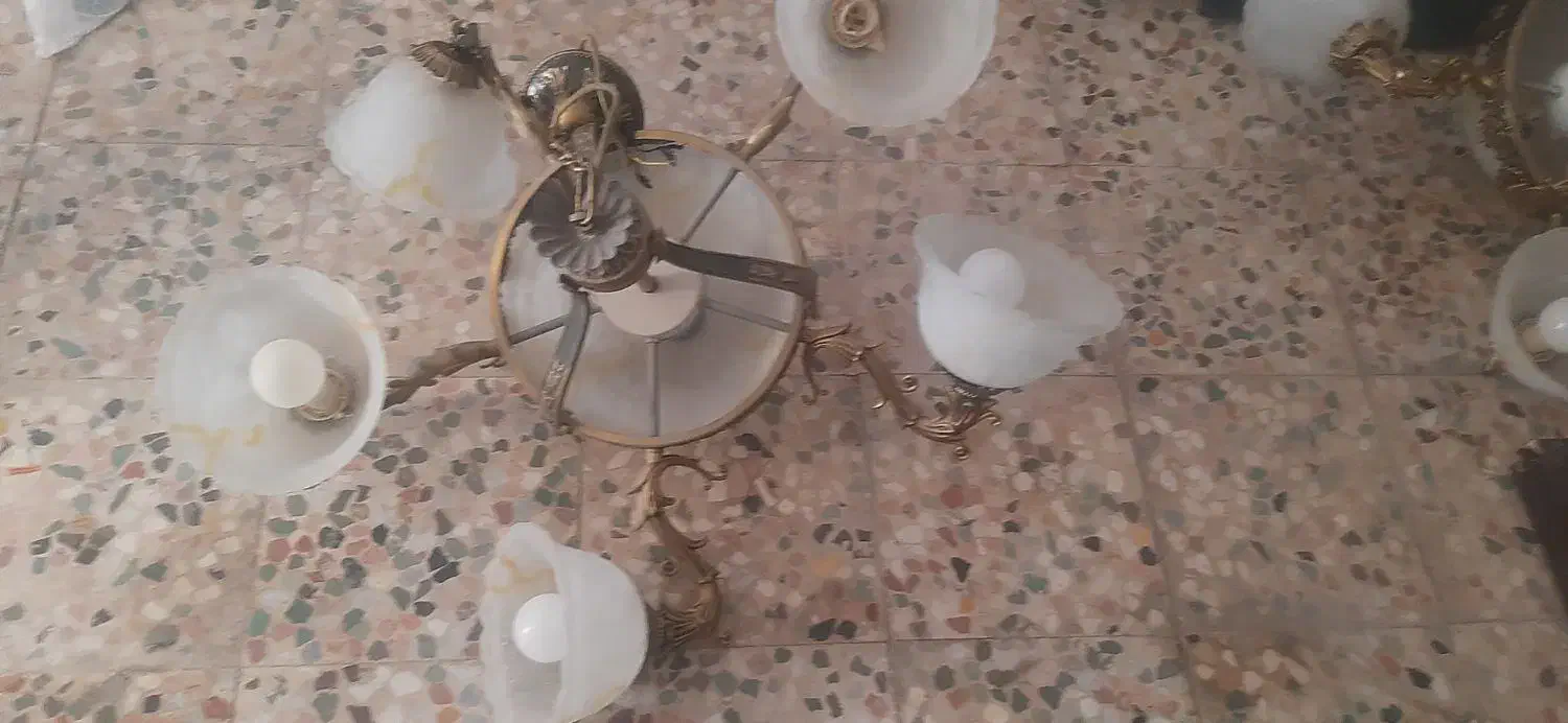 لوستر|لوستر و چراغ آویز|خرمآباد, |دیوار