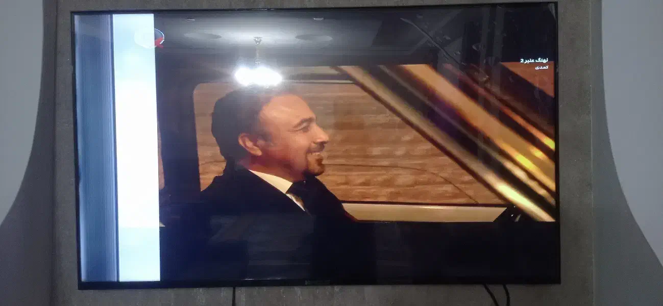 تلویزیون ۵۵ اینچ سینگل بردسیر|تلویزیون و پروژکتور|بردسیر, |دیوار