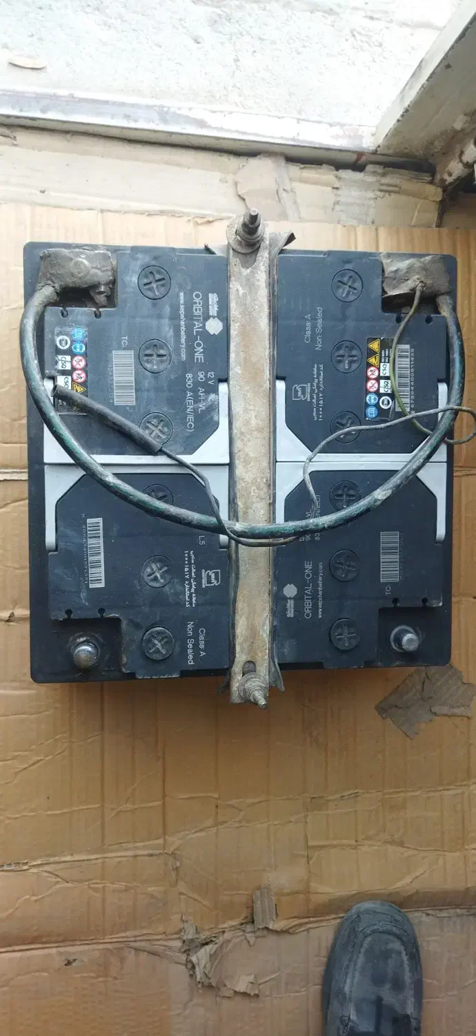 باطری 90امپر 12ولت مناسب مینی بوس وخاور|قطعات یدکی و لوازم جانبی|بیرجند, |دیوار