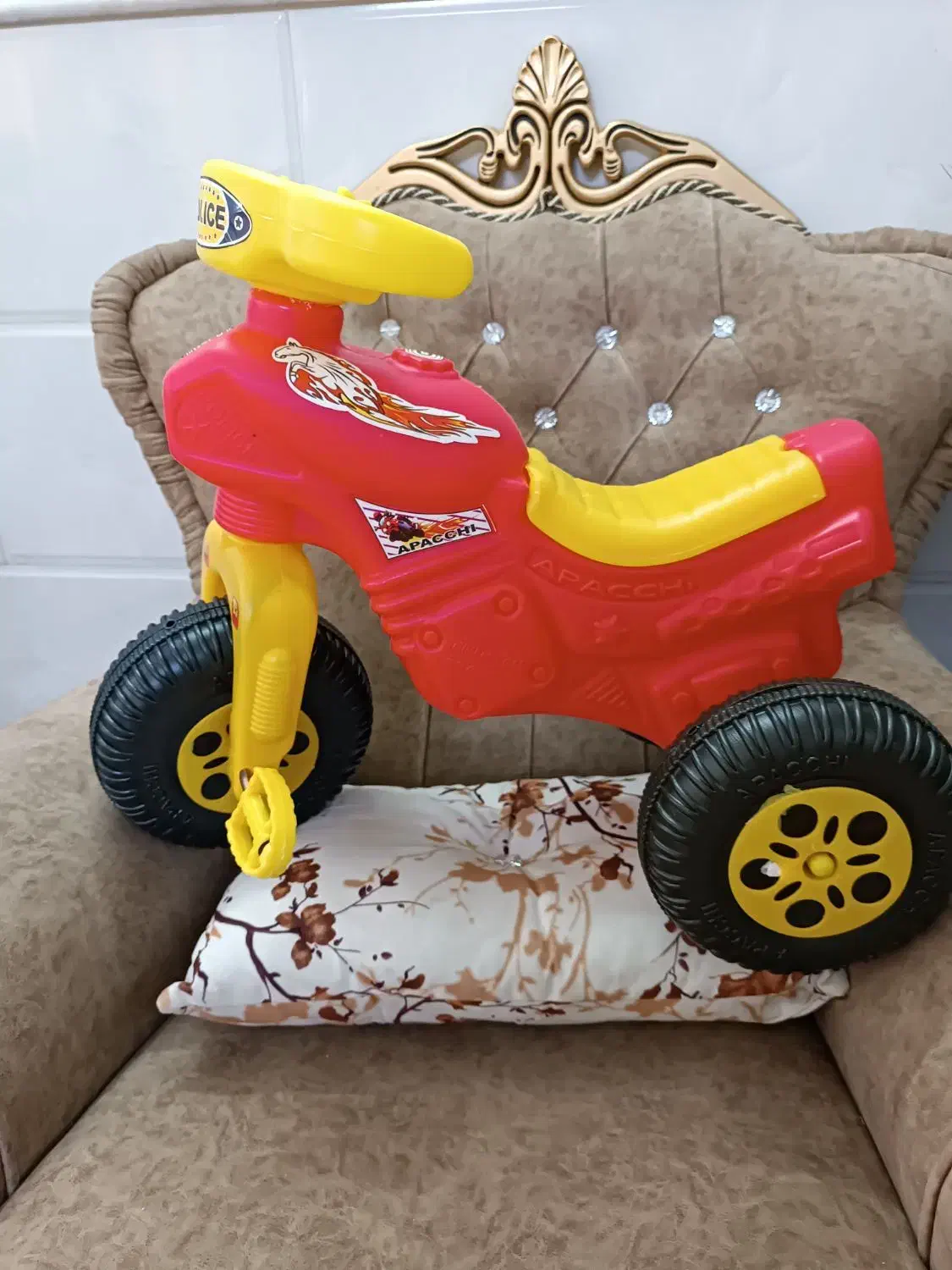 سه چرخه واسباب بازی برای سیسمونی ورق بزنید|اسباب‌بازی بچه|قم, کیوانفر|دیوار