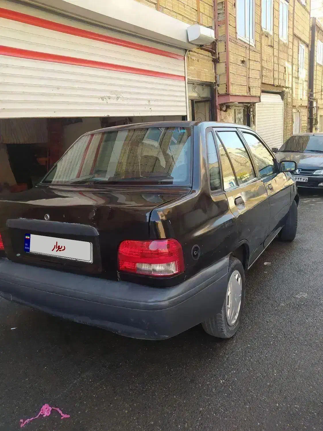 پراید مشکی ۸۴ دوگانهسوز|خودرو سواری و وانت|تبریز, |دیوار